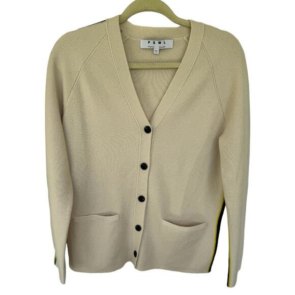 Proenza Schouler Sweaters - Proenza Schouler White Label Wool preppy stripe sleeve Cardigan sweater medium